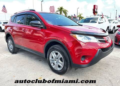 2014 Toyota RAV4 for sale at AUTO CLUB OF MIAMI, INC in Miami FL