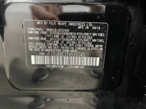 2015 Subaru Forester 2.5i