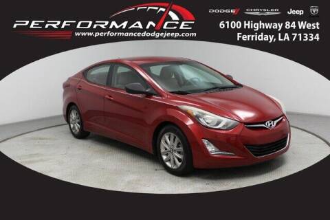 2016 Hyundai Elantra for sale at Auto Group South - Performance Dodge Chrysler Jeep in Ferriday LA
