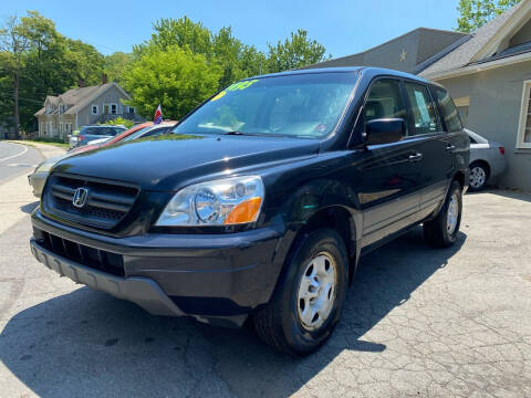 2004 Honda Pilot for sale at MILL STREET AUTO SALES LLC in Vernon CT