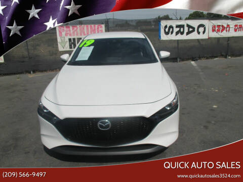 2019 Mazda Mazda3 Hatchback for sale at Quick Auto Sales in Ceres CA