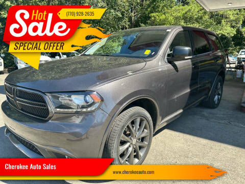 2018 Dodge Durango for sale at Cherokee Auto Sales in Acworth GA