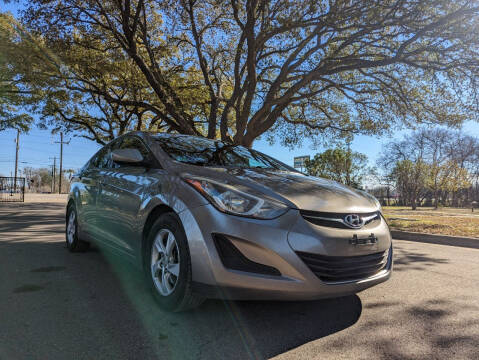 2014 Hyundai Elantra for sale at Crypto Autos of Tx in San Antonio TX