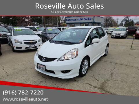 2010 Honda Fit for sale at Roseville Auto Sales in Roseville CA