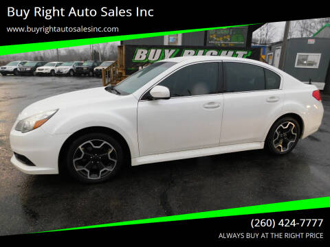 2013 Subaru Legacy for sale at Buy Right Auto Sales Inc in Fort Wayne IN
