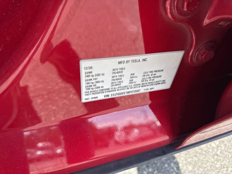 2021 Tesla Model Y Long Range