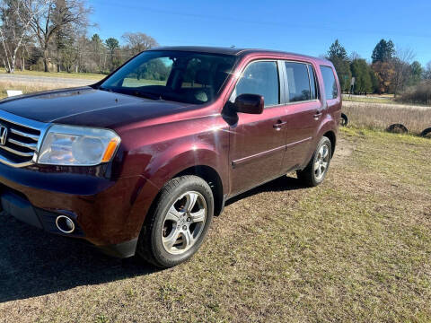 2015 Honda Pilot for sale at Hammer Auto LLC in Stanwood MI