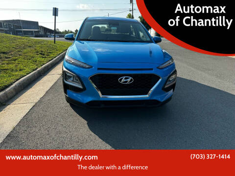 2021 Hyundai Kona for sale at Automax of Chantilly in Chantilly VA