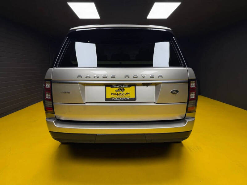 2016 Land Rover Range Rover HSE