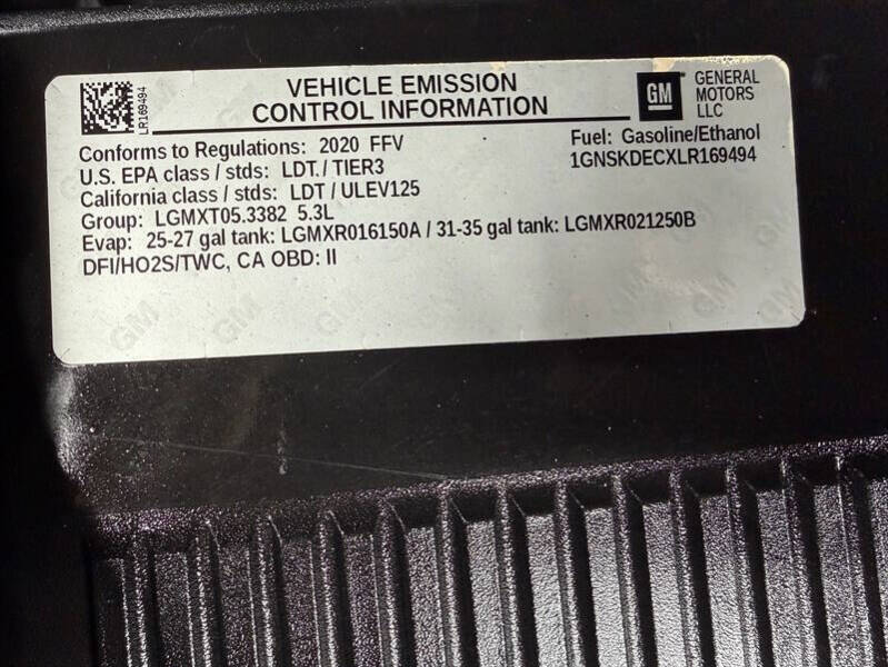 2020 Chevrolet Tahoe Police