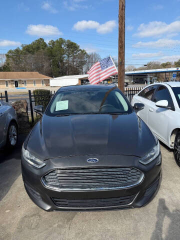 2015 Ford Fusion for sale at Sparta Auto Sales in Jonesboro GA