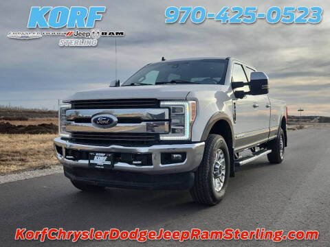 2019 Ford F-350 Super Duty for sale at Tony Peckham @ Korf Motors in Sterling CO