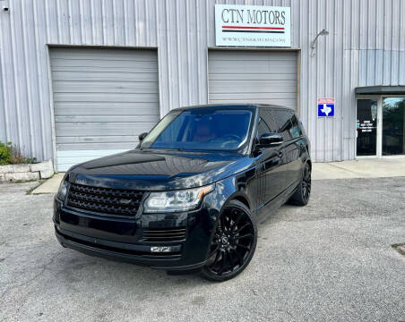 2016 Land Rover Range Rover for sale at CTN MOTORS in Houston TX
