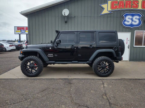 2015 Jeep Wrangler Unlimited for sale at CARS ON SS in Rice Lake WI