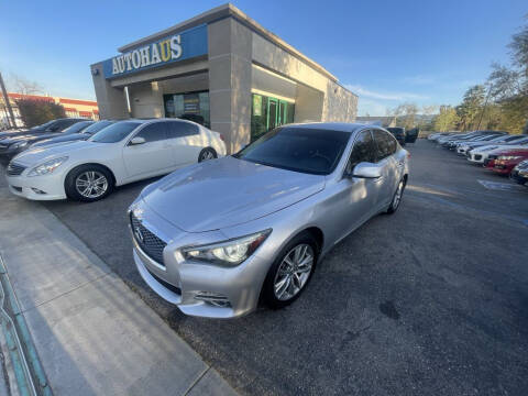 2017 Infiniti Q50 for sale at AutoHaus in Loma Linda CA