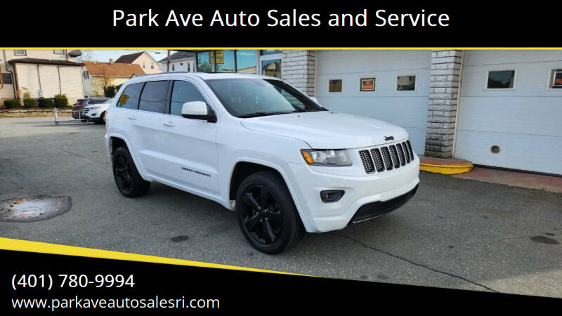 2015 Jeep Grand Cherokee for sale at Park Ave Auto Sales and Service in Cranston RI