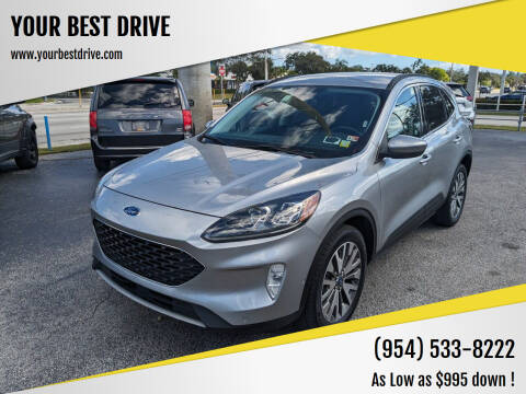 2021 Ford Escape for sale at YOUR BEST DRIVE in Oakland Park FL