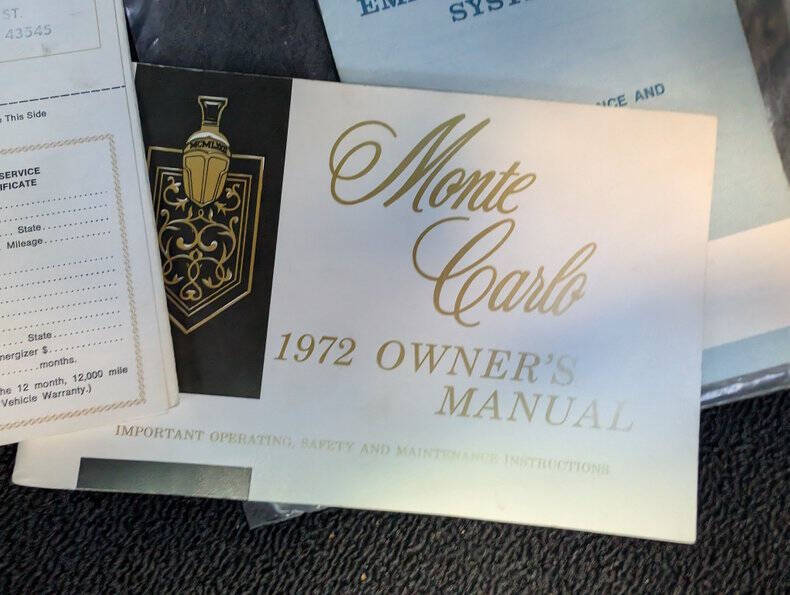 1972 Chevrolet Monte Carlo