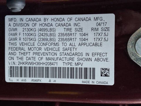 2017 Honda CR-V LX