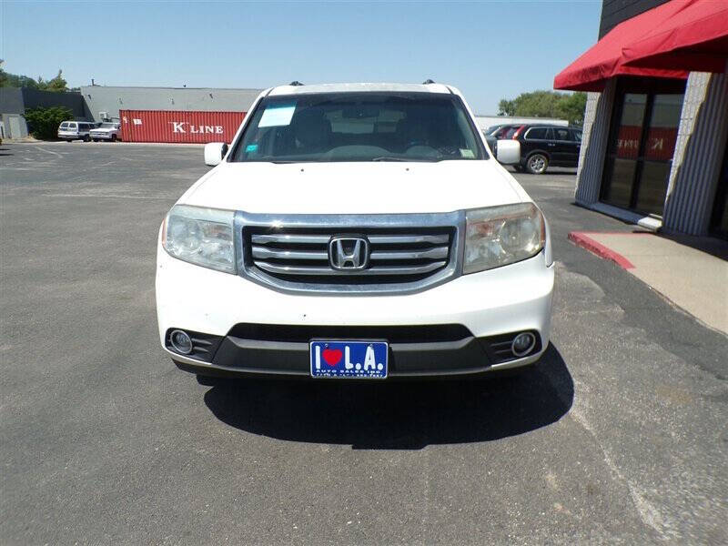 White 2013 Honda Pilot EX-L 4x4 EX-L 4dr SUV 2