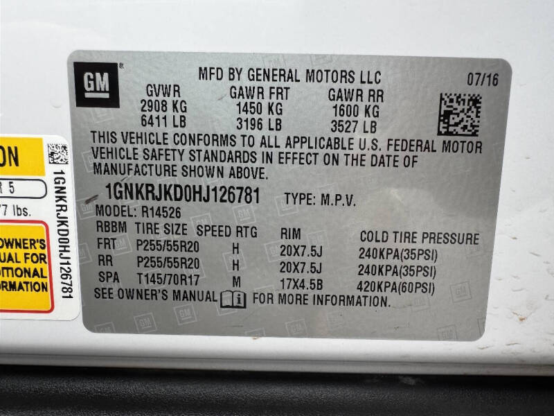 2017 Chevrolet Traverse Premier