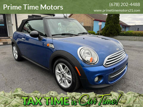 2015 MINI Convertible for sale at Prime Time Motors in Marietta GA