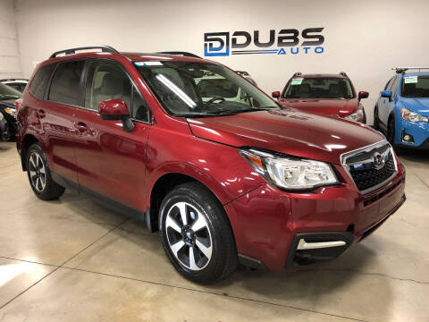 2017 Subaru Forester for sale at DUBS AUTO LLC in Clearfield UT