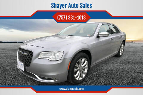 2018 Chrysler 300 for sale at Shayer Auto Sales in Cape Charles VA