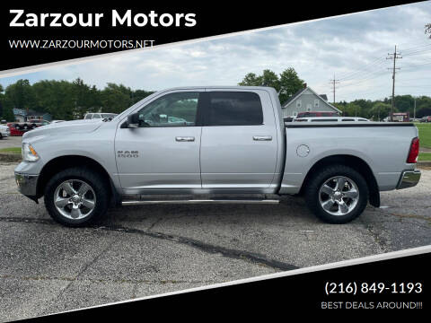 2017 RAM Ram Pickup 1500 for sale at Zarzour Motors in Chesterland OH