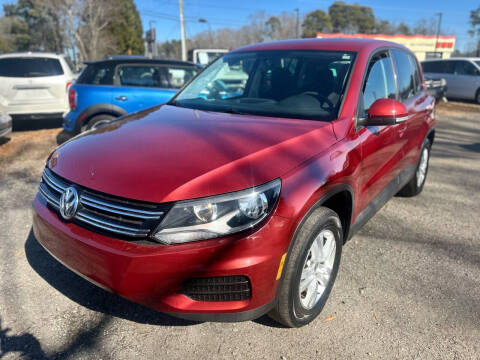 2012 Volkswagen Tiguan for sale at Atlantic Auto Sales in Garner NC