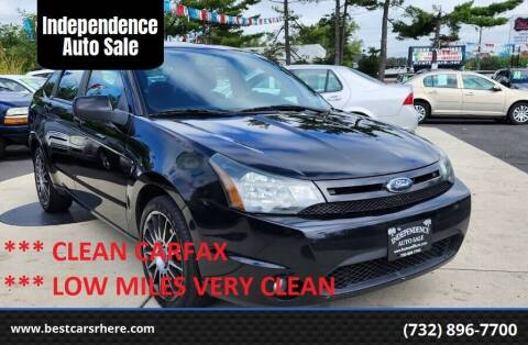 2010 Ford Focus for sale at Independence Auto Sale in Bordentown NJ