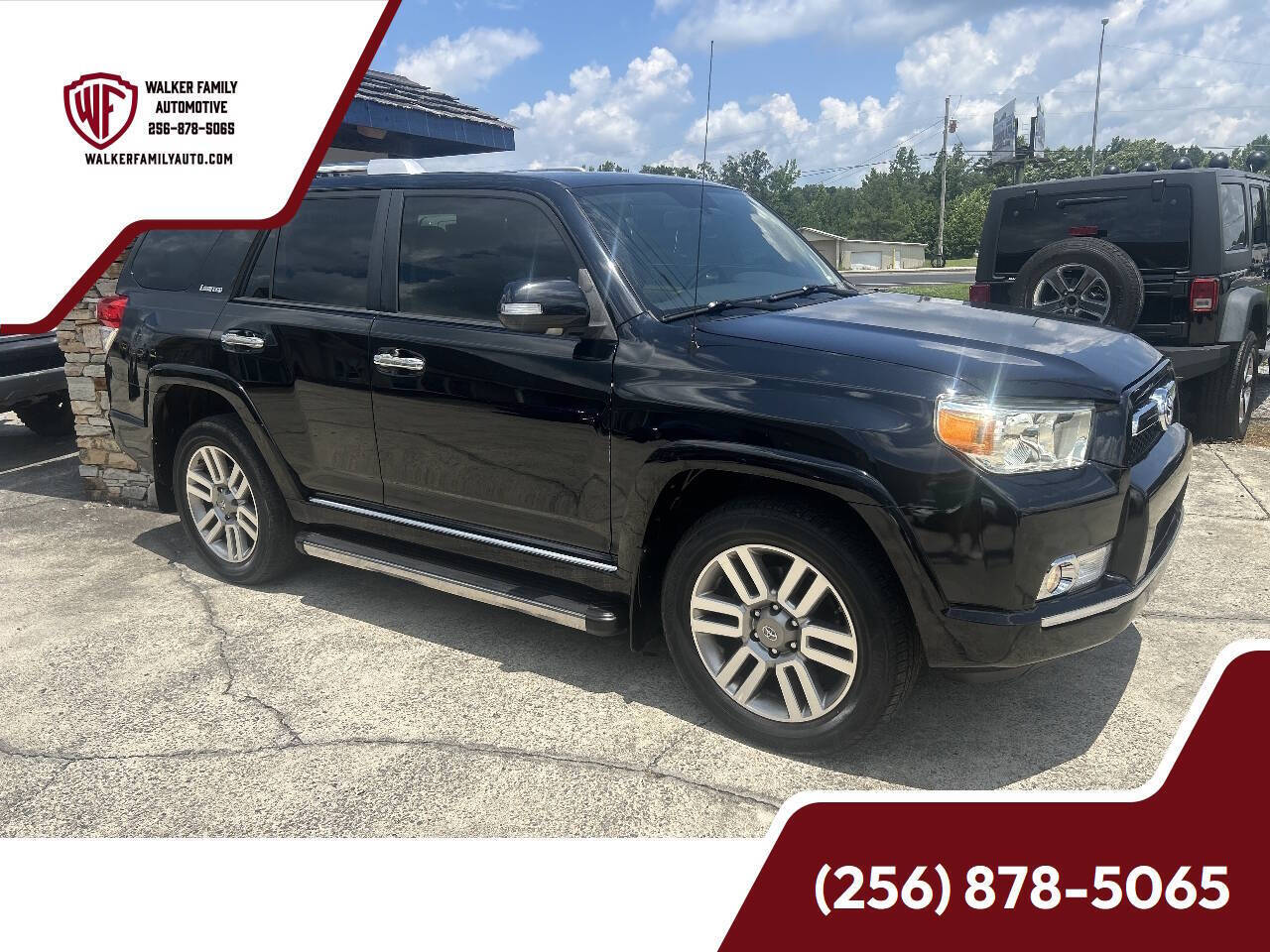 Black 2012 Toyota 4Runner SUV / Crossover All-Wheel Drive 5-Speed Automatic