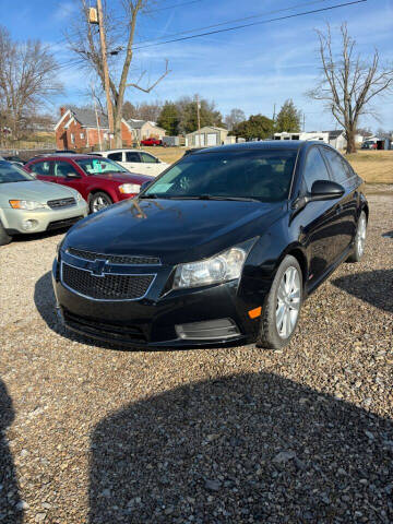 2013 Chevrolet Cruze for sale at Scott Sales & Service LLC in Brownstown IN