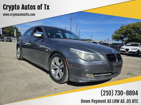 2009 BMW 5 Series for sale at Crypto Autos Of Tx in San Antonio TX