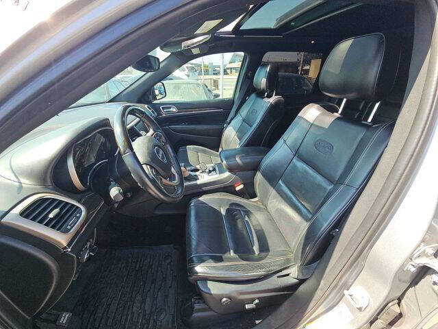 Silver 2017 Jeep Grand Cherokee Overland 4x4 Overland 4dr SUV 2