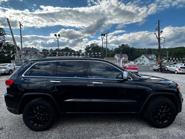 2016 Jeep Grand Cherokee for sale at G & M Auto Sales in Kingsville, MD