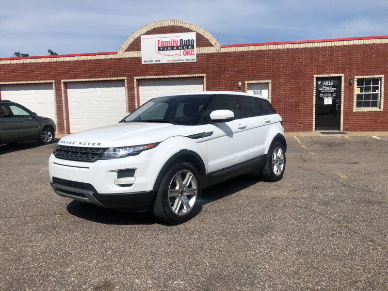 2012 Land Rover Range Rover Evoque for sale at Family Auto Finance OKC LLC in Oklahoma City OK