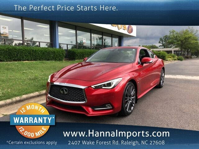 2017 Infiniti Q60 Red Sport 400