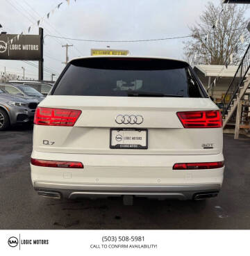 2017 Audi Q7 3.0T quattro Premium Plus