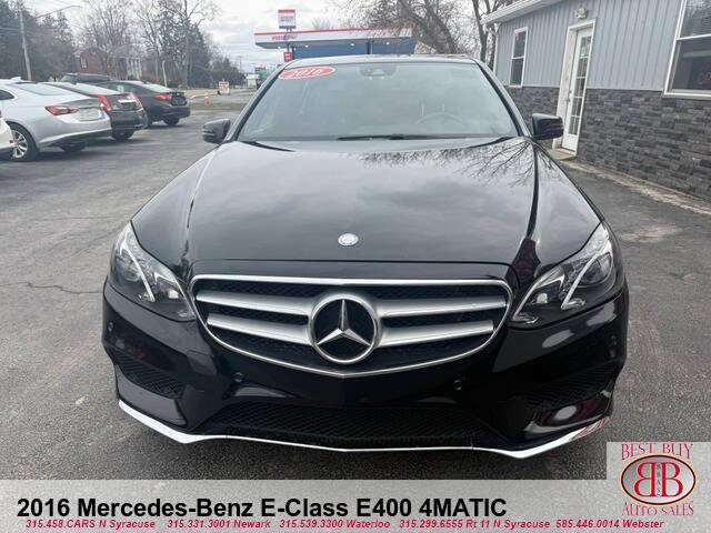 2016 Mercedes-Benz E-Class E 400 4MATIC