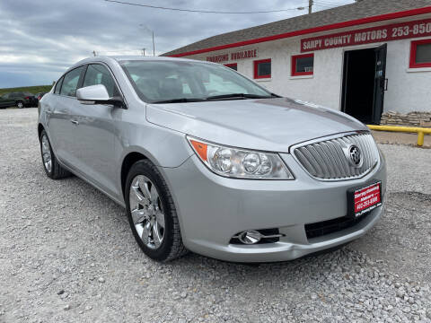 2010 Buick LaCrosse for sale at Sarpy County Motors in Springfield NE