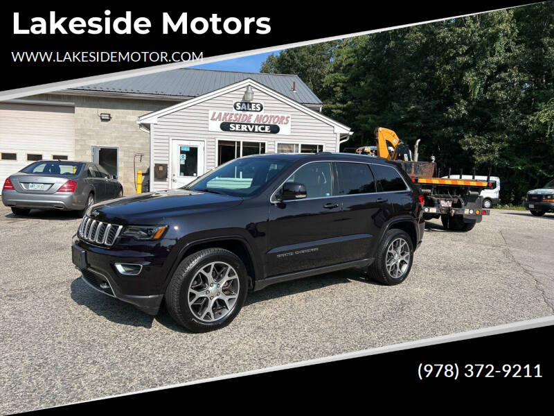 2018 Jeep Grand Cherokee for sale at Lakeside Motors in Haverhill MA