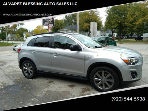 2013 Mitsubishi Outlander Sport for sale at ALVAREZ BLESSING AUTO SALES LLC in Green Bay WI