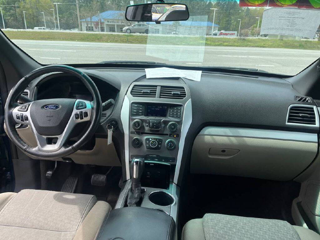 Dk. Blue 2012 Ford Explorer XLT XLT 4dr SUV 14