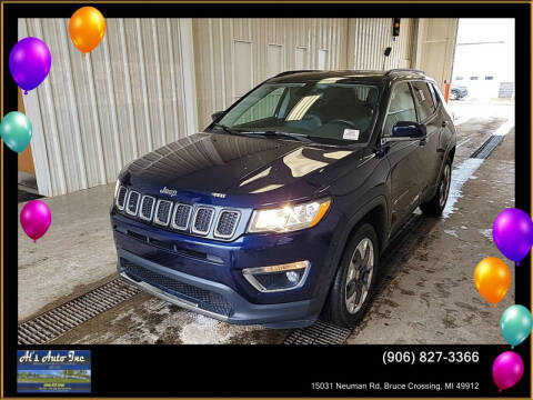 2020 Jeep Compass for sale at Al's Auto Inc. in Bruce Crossing MI