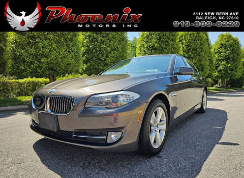 2013 BMW 5 Series for sale at Phoenix Motors Inc in Raleigh NC