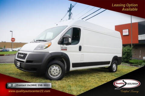 2021 RAM ProMaster for sale at Quality Auto Center in Springfield NJ