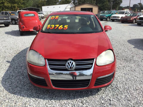 2008 Volkswagen Jetta for sale at K & E Auto Sales in Ardmore AL