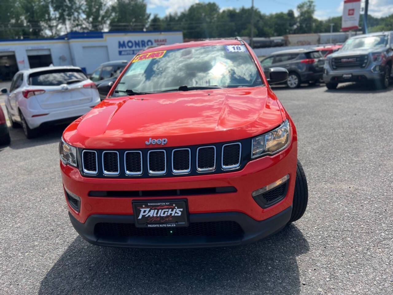 2018 Jeep Compass for sale at Paugh s Auto Sales in Binghamton, NY