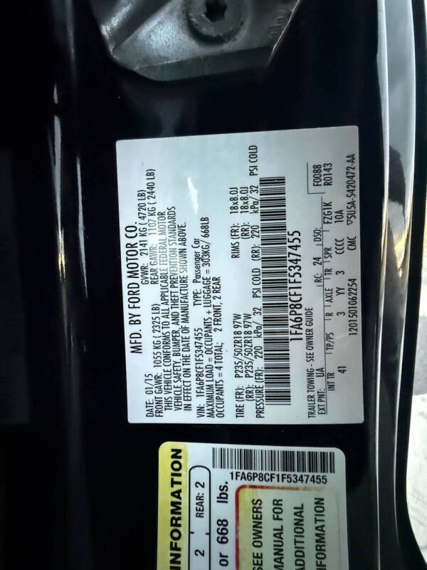 2015 Ford Mustang GT Premium